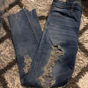 Not a fan of skinny jeans anymore.